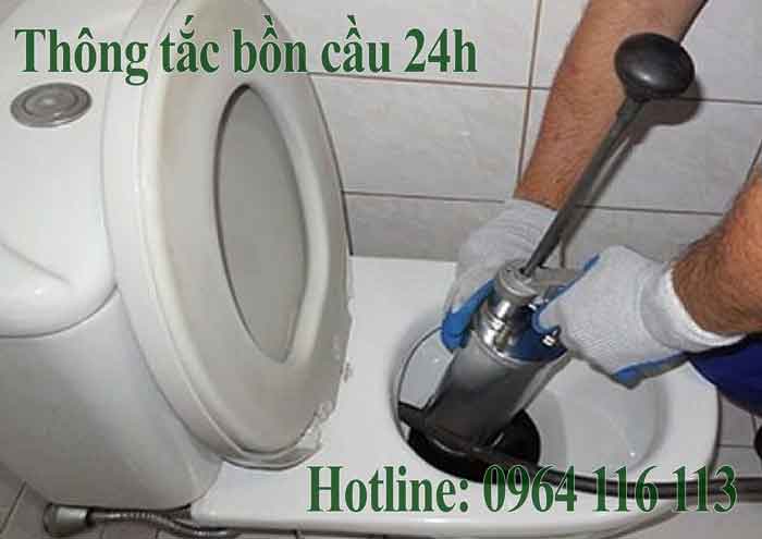 thông tắc bồn cầu tịa điện biên phủ chuyên nghiệp
