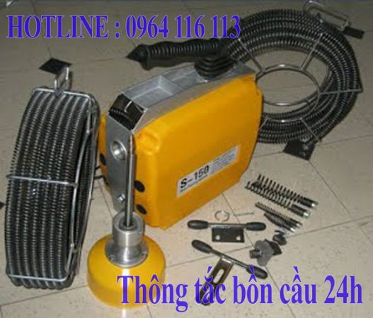 Thông tác bồn cầu tại Định Công giá rẻ uy tín