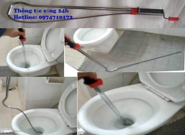 thông tắc bồn cầu hàng Vải chất lượng