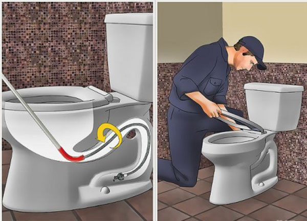Thông tắc bồn cầu tại Hàng Mành
