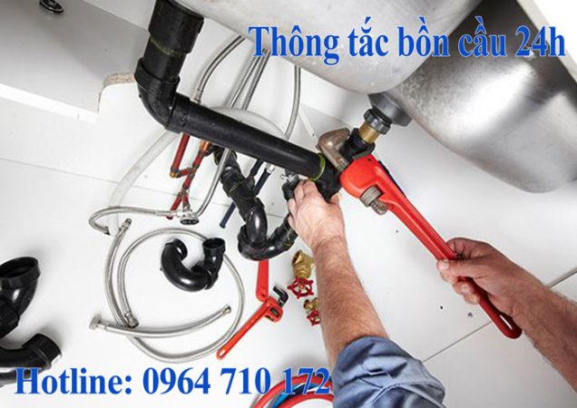 thông tắc bồn cầu tại Hàng Ngang