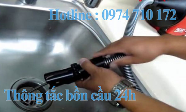 Thông tắc bồn cầu tại hàng than