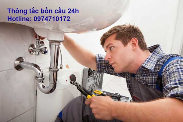 thông tắc bồn cầu tại Hoa Lâm giá rẻ